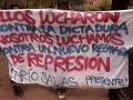Estudiantes reprimidos por Carabineros