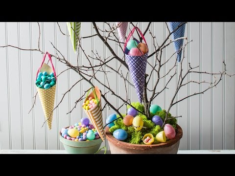 how to make an easter tree