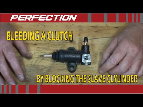 how to bleed subaru sti clutch