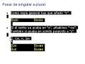 Ingl�s clips 20 - Pasar de singular a plural