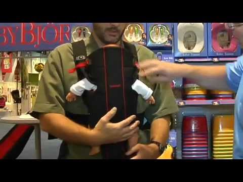 how to fit baby bjorn sling
