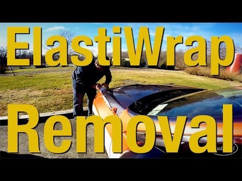 How To Remove ElastiWrap – Removing ElastiWrap From An Acura TSX Fender – Eastwood