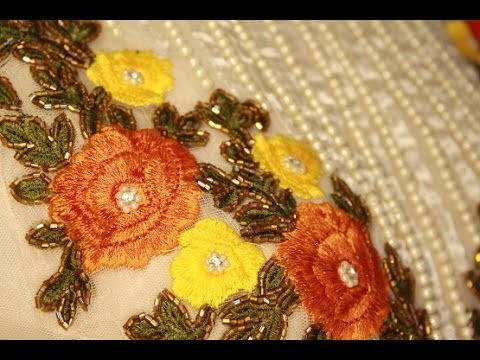 how to dye embroidery thread