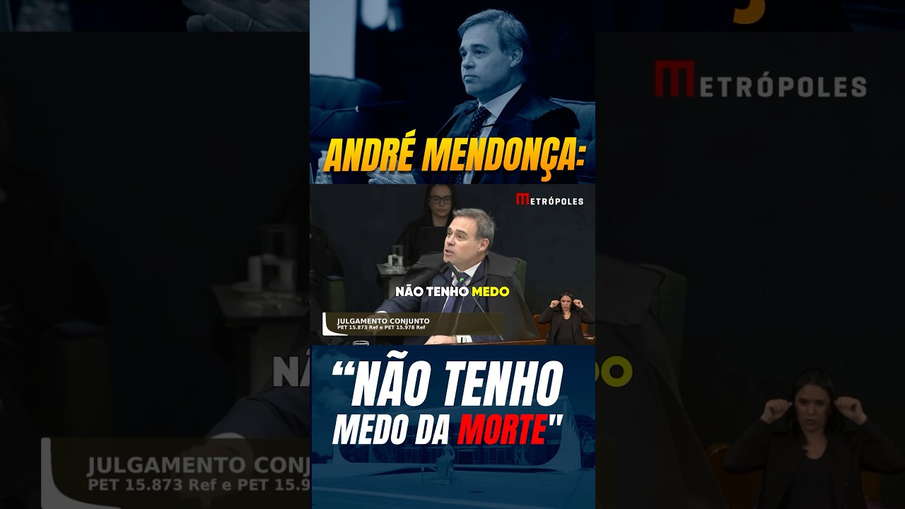 André Mendonça LAVOU A ALMA dos brasileiros!
