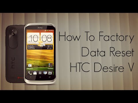 how to recover htc desire v