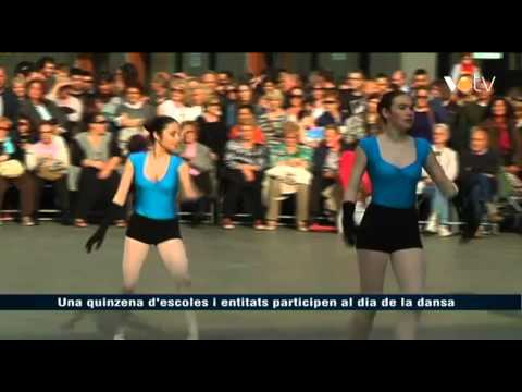 Noticia en VOTV sobre el Dia de la Danza 2015 en Granollers
