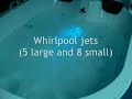 C007TV Whirlpool Bath