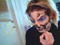 Skull Face Painting Moment of Gory