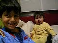 rohin sings a dinosour song to maya