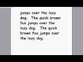 Trick in Microsoft Word!