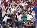 Lebron James tells Mom to Sit Down After  foul (5.12.08)