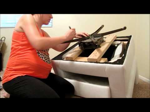 how to turn an ikea chair into a rocker