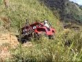 pacon primera parte, tubo que usar el winche para salir del canjilon.