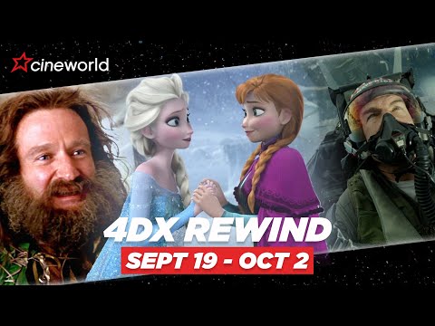 NEW Season of 4DX: Jumanji 1995, Twisters, Frozen, and MORE! 🌴 🌪️❄️ | Cineworld