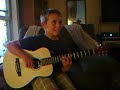 Chris Rennie Playing the Guitar at 9 years old