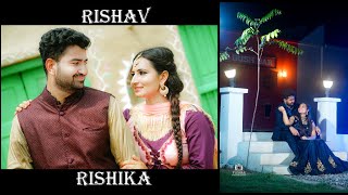 Rishav & Rishika | Pre Wedding | Punjabi Story Based | Mashups | Film City Set Based Shoot
