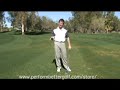 Golf swing stability drill using the Power Swing Weight
