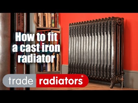 how to bleed cast iron radiators