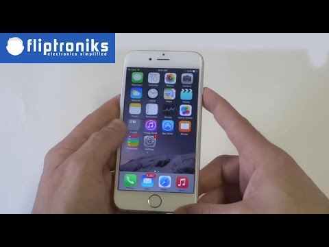 how to turn front flash on iphone 6