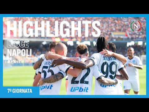 HIGHLIGHTS | Lecce - Napoli 0-4 | Serie A 7ª giornata