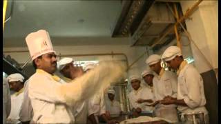 Tandoori- roomali roti  preperation at Culinary ac