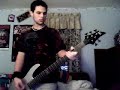 Bullet for my valentine- Hand of blood(bass cover)