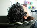 Nicolina head shaving and 80ies perming!