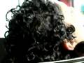 Nicolina head shaving and 80ies perming!