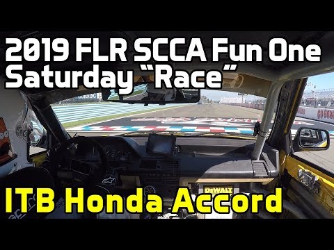 2019 Fun One: ITB Honda Accord, Saturday "Race"