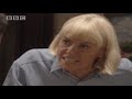 Pauline hits Arthur with a frying pan - EastEnders - BBC