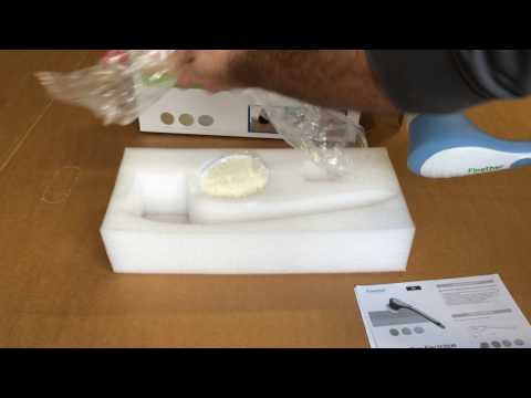 Unboxing Finether Elektrische Körperbürste Massagebürste Rückenbürste Bad Spa Haut