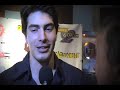 'dylan dog: dead of night' director, kevin munroe, and actors brandon routh, anita briem and kurt angle, at wrath con party (tna wrestling superstar in 