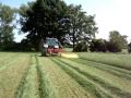 www.tractorfoto.tk- Maaien met de New Holland TM120