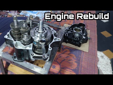 Part 2 : Pulsar 180 Rebuild : Engine Fitting