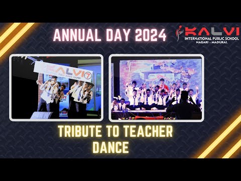 Tribute To Teacher  Atvriddhi '24  Annual Day | Kalvi International Public School | Nagari | Madurai