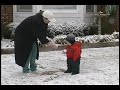 Bennett's 1st Snowball Fight
