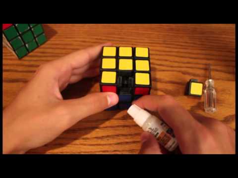 how to properly lube a cube