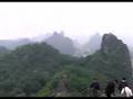 Climbing Folded Brocade Hill @ GuiLin China