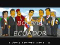 URIBE Y JUANES PRESIDENTES LATINOS EN LOS SIMPSONS