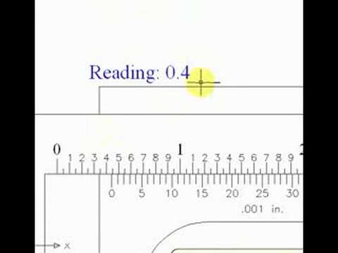 how to read vernier scale
