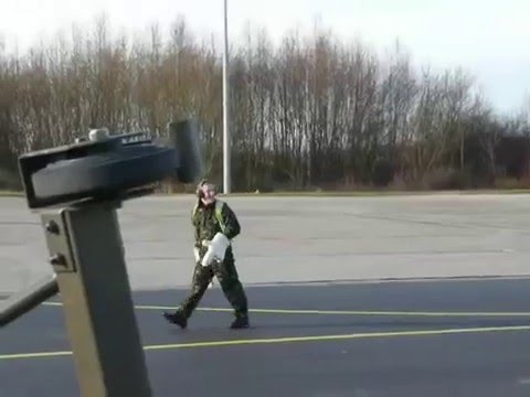 Aircraft Marshalling 12 Sqn way