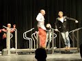Jackson, Trey, Scott, and Jamey on treadmills