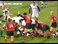 Chabal driven back by the Munster pack