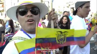 Marcha en Jerusalén Sukkot 2015 (Ecuador)