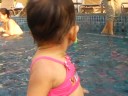 Baby Natalie swimming at AMC 2
