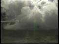 jet car blasts passenger car with afterburner