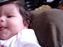 Rindo com a mam�e