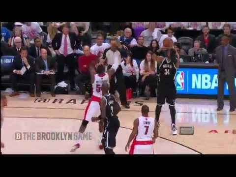 Paul Pierce Comes up Big in 4th Qtr vs Raptors