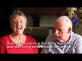 Retired truck driver Murph Emond experienced a near miss in January 2008 when a bushfire threatened his home in Meredith, north-west of Geelong. His wife Jen tried calling him from her work in nearby Elaine, but wasn't able to alert Murph, who has hearing loss following a bout of childhood meningitis.
