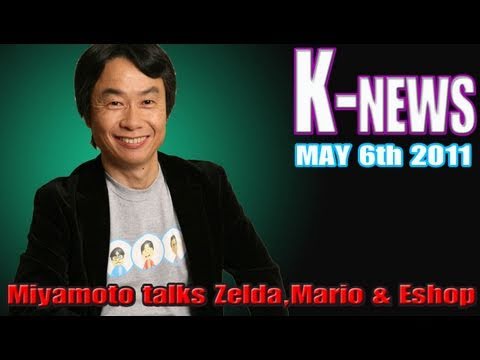 preview-K-News: Shigeru Miyamoto talks Zelda,Starfox and new details on Super Mario 3DS! (Kwings)